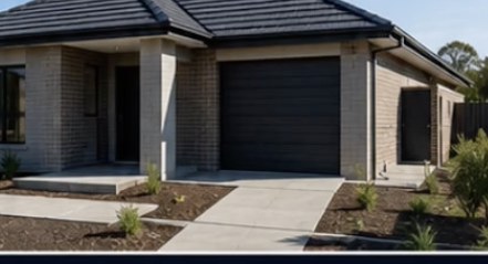 Near-complete house captured by an Away Site Vision camera